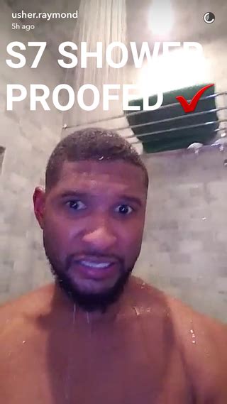 Usher Shared A Nude Selfie On Snapchat And It Was Glorious Usher Nude