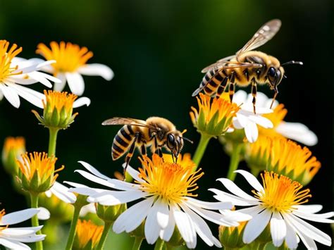 Primer Plano De La Abeja Apis Mellifera Abeja Mel Fera Europea O