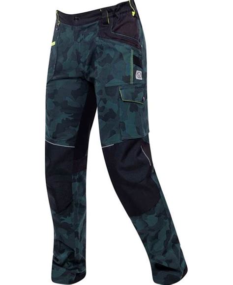 Pantaloni De Lucru In Talie Ardon Creatron Camo Bumbac Elastan