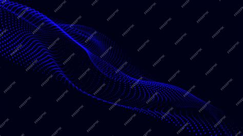 Premium Photo | Animation cyber or technology background abstract technology wave looping ...