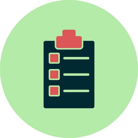 Checklist Vector Icon 20725290 Vector Art At Vecteezy