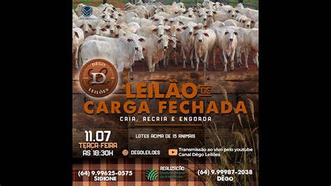 LEILAO ESPECIAL CARGA FECHADA 11 07 2023 Sindicato Rural De Rio Verde