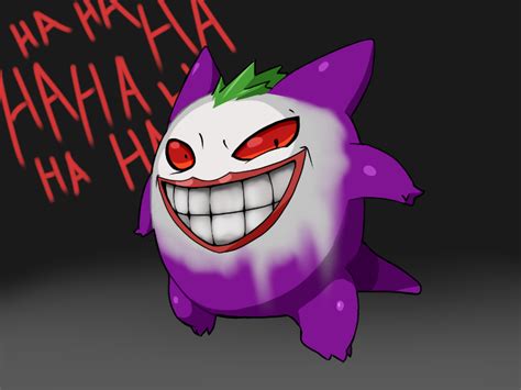 Joker Gengar Pokefication Pokefied Characters Know Your Meme