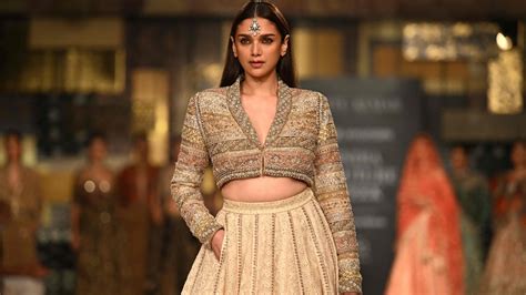 Aditi Rao Hydari Walks The Ramp In Style At India Couture Week 2023