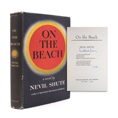 On the Beach - Nevil Shute - First American edition