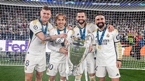 Kroos Nacho Carvajal Y Modric Igualan Las Champions De Gento