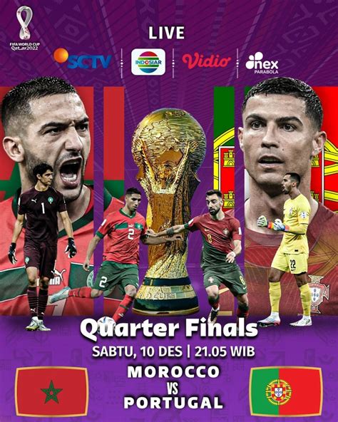 Jadwal Perempat Final Piala Dunia 2022 Malam Ini Yang Tayang Di SCTV