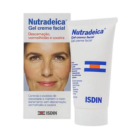 Gel Creme Facial Nutradeica Isdin Pele Descamativa Ml Shopee Brasil