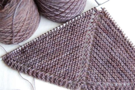 Tuto Tricot Chale Triangulaire Tutoriel Couture Et Tricot