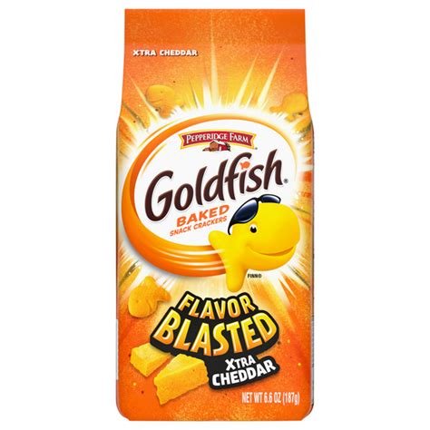 Save On Pepperidge Farm Goldfish Flavor Blasted Baked Snack Crackers