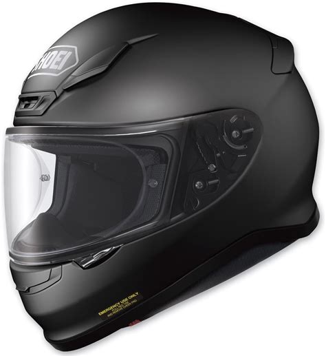 shoei mens rf  full face motorcycle helmet medium matte black