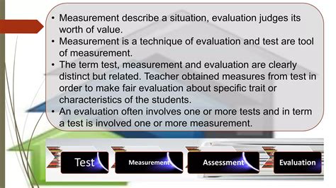 Measurement Assessment And Evaluation Ppt