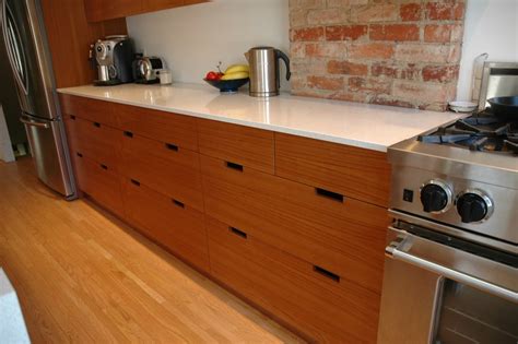 Teak Kitchen Cabinets Contemporary Kitchen Toronto By Csr