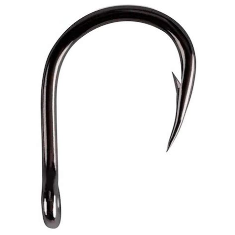 Mustad Ultrapoint Live Bait 5X Strong Barbed Single Eyed Hook Black