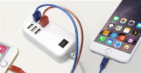 30W USB Power Adapter With 6 Ports