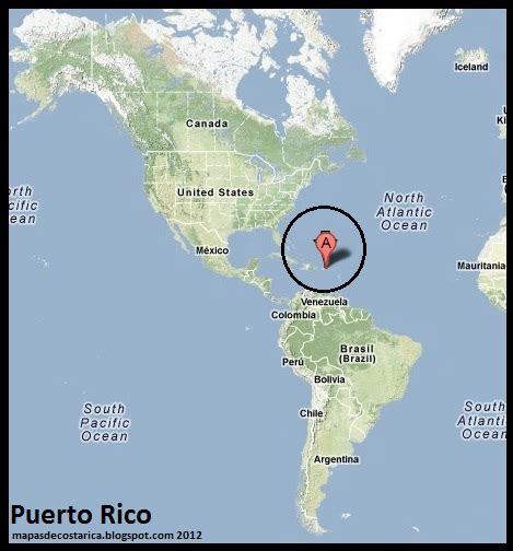 Precipicio Prisionero Registrarse Donde Se Encuentra Puerto Rico En El