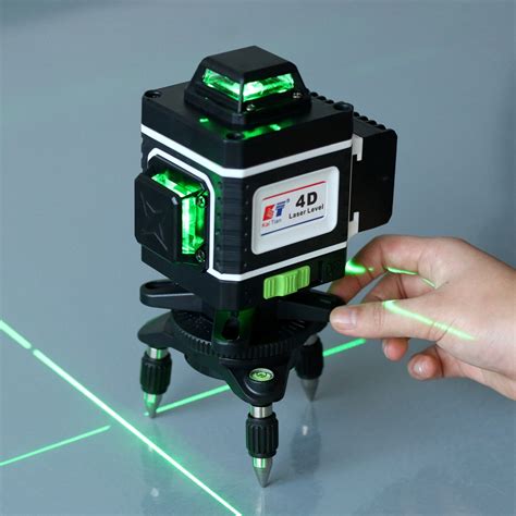 Kaitian Laser Level Tripod Green 4D 16 Lines Self Leveling Vertical