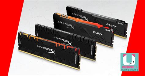 華碩大餅哥也來加持 HyperX 推出 Predator DDR4 RGB FURY DDR4 RGB 4600MHz 256GB