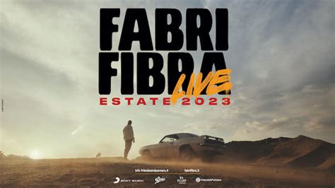 Concerti Di Fabri Fibra Date Estive E Biglietti Del Tour