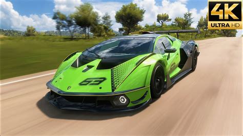 NEW Lamborghini Essenza SCV12 Forza Horizon 5 4K60FPS YouTube