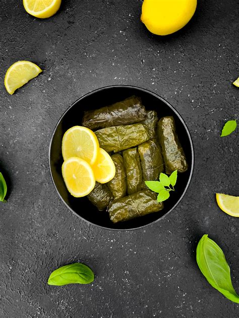 Stuffed Vine Leaves (Dolma) (vegan, gluten-free) – Revel in Plants