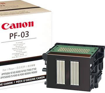 Canon PF 03 Printhead CAD And BIM Solutions For Architectural