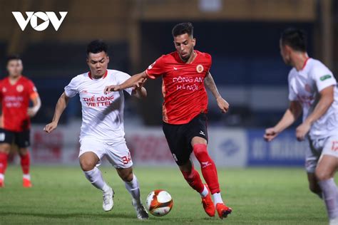 Kết quả CAHN 1 2 Thể Công Viettel vòng 21 V League 2023 2024