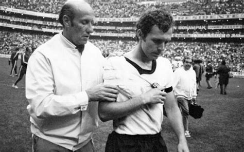 Franz Beckenbauer Jug En El Azteca Con El Hombro Dislocado As Fue El