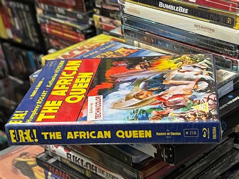 The African Queen Blu Ray Limited Edition With Slipcase Region B For