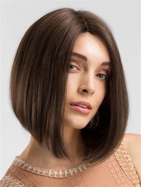 26 Off Middle Part Medium Straight Bob Synthetic Wig Rosegal