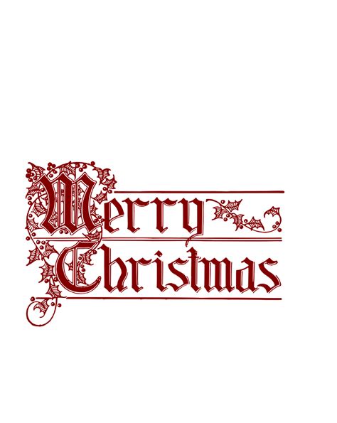 Download Vintage Merry Christmas Greetings Royalty Free Vector