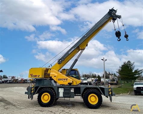 2012 Grove RT530E 2 30 Ton Rough Terrain Crane For Sale Hoists