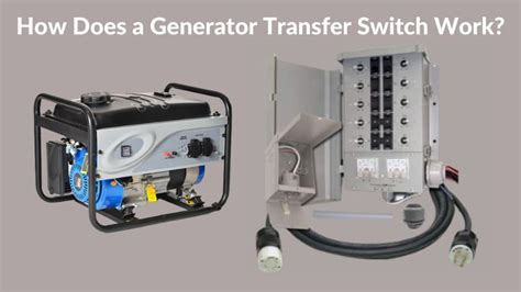 How Does A Generator Transfer Switch Work Electronicshub