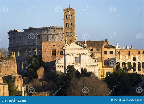 Ancient Rome city skyline stock photo. Image of ancient - 173425652