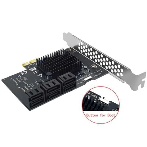 Контроллер адаптер 2 4 6 и 8 порта SATA на PCI e x1 470 грн