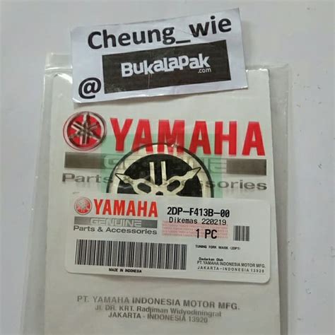 Jual Emblem Garputala Legshield Yamaha Aerox Vva R Doxou Ori Ygp