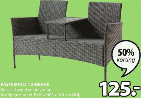 Fasterholt Tuinbank B X H Xd Cm Aanbieding Bij Jysk