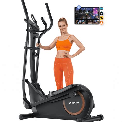 MERACH Elliptical Machine, 16-Level Magnetic Drive, Quiet, 16.5IN