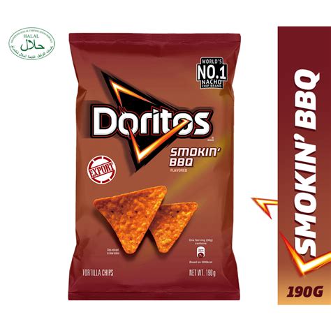 Doritos Tortilla Chips Smokin Bbq 190g Shopee Malaysia