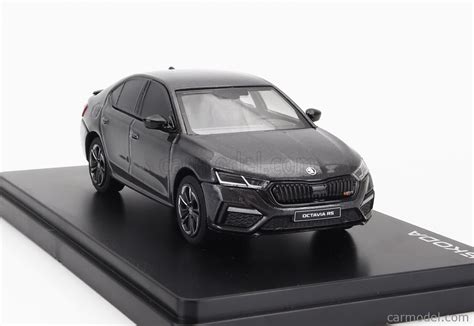 ABREX 143ABZ 037CA Escala 1 43 SKODA OCTAVIA IV RS 2020 GREY MET