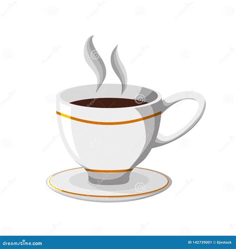 Icono Delicioso De La Bebida De La Taza De Caf Ilustraci N Del Vector