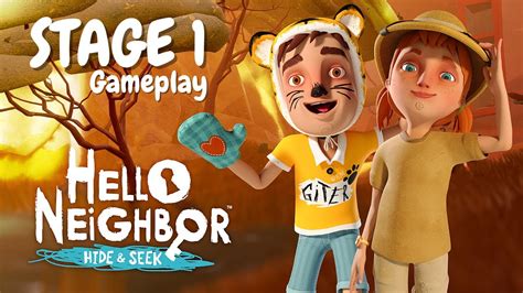 Main Di Hutan Hello Neighbor Hide And Seek Stage 1 Youtube