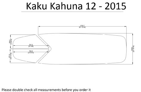 Kaku Kahuna 12 Kayak Boat Eva Decking Mat Pads Kit 1 4 For Sale From China