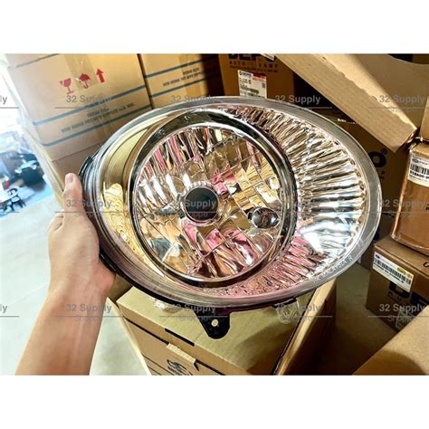 PERODUA KANCIL 2002 02 BULAT HEAD LAMP ROUND SHARP STANDARD CLEAR