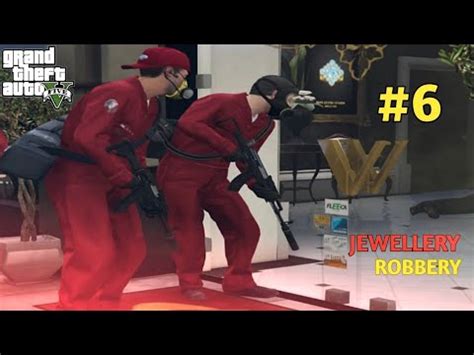 Jewellery Shop Robbery GTA 5 Mission 6 YouTube