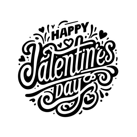 Premium Vector Happy Valentine Day Vector Illustration