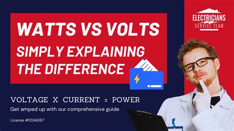 Watts Vs Volts Key Differences Between Volts And Watts