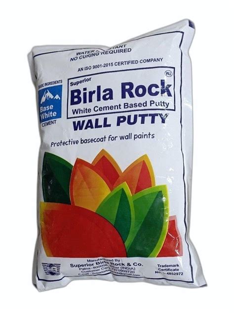 1Kg Superior Birla White Cement Wall Putty At Rs 450 Bag Wall Putty