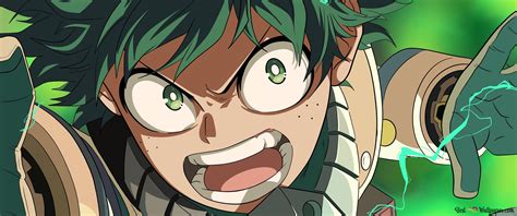 Deku art 4K wallpaper download