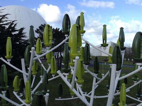 New Silent Wind Tree Turbines Make Energy Production Beautiful